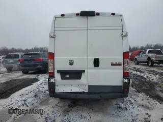 2018 Ram ProMaster Cargo with VIN 3C6URVJG2JE108281, listed as a Copart auction lot 44263195 with 210,691 mi miles and Clean Title. Bid and sale history available at carsss.com. Image 6.