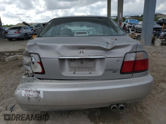 1997 Honda Accord EX with VIN 1HGCD566XVA201031, listed as a Copart auction lot 44755585 with 134,966 mi miles and Salvage Title. Bid and sale history available at carsss.com. Image 6.