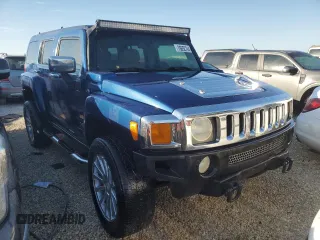 2006 Hummer H3 with VIN 5GTDN136768134709, listed as a Copart auction lot 76652744 with 205,744 mi miles and Salvage Title. Bid and sale history available at carsss.com. Image 4.