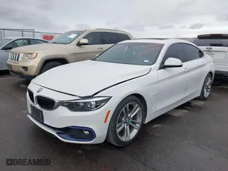2019 BMW 4 Series 430i with VIN WBA4J1C52KBM15465, listed as a IAAI auction lot 41283763 with 46,246 mi miles. Bid and sale history available at carsss.com. Image 17.