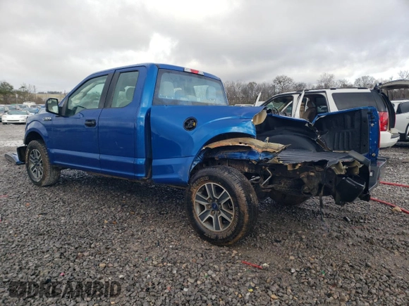 2017 Ford F-150 XL with VIN 1FTFX1EF8HKD34527, listed as a Copart auction lot 86733584 with 123,391 mi miles and Salvage Title. Bid and sale history available at carsss.com. Image 2.