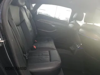 2019 Audi A8 with VIN WAU8EAF82KN024763, listed as a Copart auction lot 80981844 with 49,590 mi miles and Salvage Title. Bid and sale history available at carsss.com. Image 10.