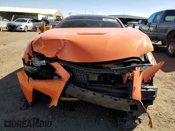 2015 Lexus RC F F z VIN JTHHP5BCXF5002996, wystawiony jako Copart lot #49071115 z przebiegiem 58 033 mil mil oraz Szkody całkowita. Historia ofert i sprzedaży dostępna na DreamBid. Obrazek 5.
