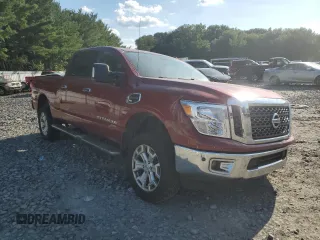 2017 Nissan Titan XD SV with VIN 1N6BA1F49HN535488, listed as a Copart auction lot 66770664 with 137,638 mi miles and Salvage Title. Bid and sale history available at carsss.com. Image 4.