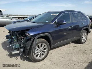 2025 Toyota RAV4 Limited with VIN 2T3N1RFV2SW499666, listed as a Copart auction lot 49895105 with 2,972 mi miles and Salvage Title. Bid and sale history available at carsss.com. Image 1.