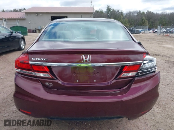 2014 Honda Civic EX-L with VIN 19XFB2F98EE049497, listed as a IAAI auction lot 42011129 with 132,580 mi miles and . Bid and sale history available at DreamBid. Image 16.