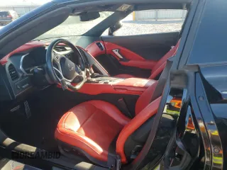 2016 Chevrolet Corvette Z06 3LZ with VIN 1G1YU2D64G5606568, listed as a Copart auction lot 86826494 with 0 mi miles and Salvage Title. Bid and sale history available at carsss.com. Image 7.