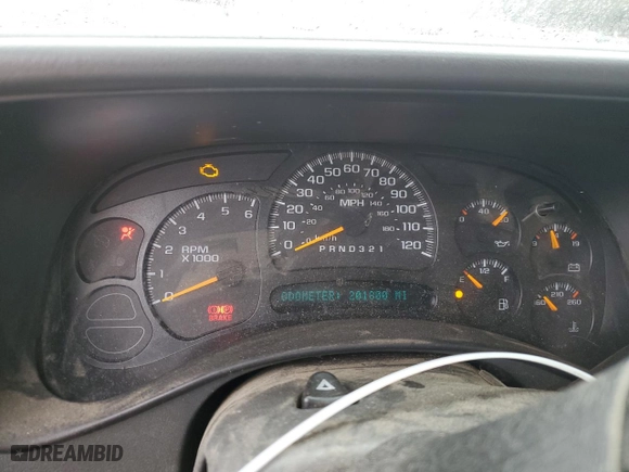 2006 Chevrolet Silverado 1500 LT1 with VIN 1GCEK19B26Z262939, listed as a Copart auction lot 43417725 with 201,800 mi miles and Salvage Title. Bid and sale history available at carsss.com. Image 9.