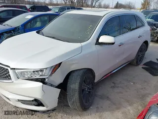 2017 Acura MDX w/Technology Pkg with VIN 5J8YD4H57HL006419, listed as a IAAI auction lot 41387375 with 129,133 mi miles. Bid and sale history available at carsss.com. Image 18.