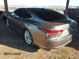 2018 Lexus LS 500 z VIN JTHB5LFF7J5000992, wystawiony jako IAAI lot #42225195 z przebiegiem 34 287 mil mil oraz . Historia ofert i sprzedaży dostępna na DreamBid. Obrazek 3.