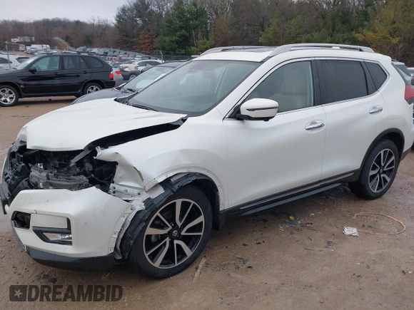 2020 Nissan Rogue S with VIN 5N1AT2MV4LC802630, listed as a IAAI auction lot 41099311 with 47,321 mi miles and . Bid and sale history available at DreamBid. Image 17.