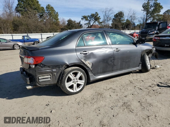 2013 Toyota Corolla L with VIN 2T1BU4EE4DC061081, listed as a Copart auction lot 42545375 with 162,890 mi miles and Salvage Title. Bid and sale history available at carsss.com. Image 3.