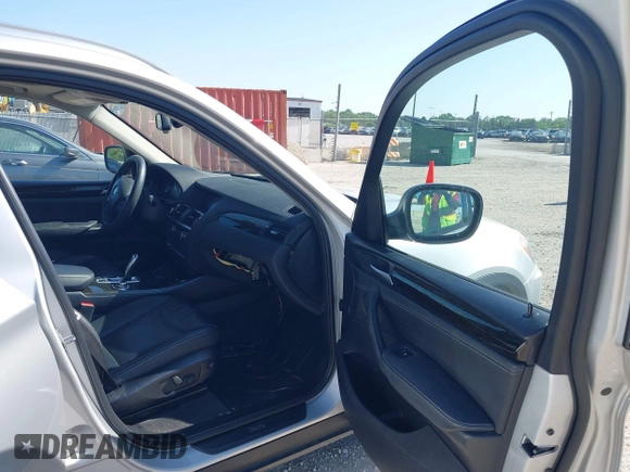 2014 BMW X3 xDrive28i with VIN 5UXWX9C59E0D35350, listed as a IAAI auction lot 42569283 with 172,808 mi miles and . Bid and sale history available at DreamBid. Image 5.