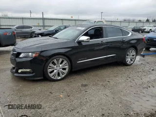 2018 Chevrolet Impala Premier with VIN 2G1125S31J9105505, listed as a Copart auction lot 86197984 with 55,837 mi miles and Salvage Title. Bid and sale history available at DreamBid. Image 1.