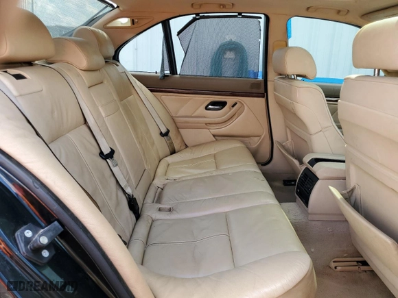 2000 BMW 5 Series 540iA with VIN WBADN6348YGM68059, listed as a Copart auction lot 66980074 with 174,640 mi miles and Clean Title. Bid and sale history available at carsss.com. Image 10.