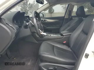 2020 Infiniti Q50 Luxe with VIN JN1EV7AP3LM203721, listed as a Copart auction lot 59380005 with 104,217 mi miles and Salvage title. Bid and sale history available at DreamBid. Image 7.