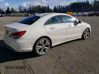 2019 Mercedes-Benz CLA 250 with VIN WDDSJ4GB2KN723526, listed as a Copart auction lot 44645355 with 160,219 mi miles and Salvage Title. Bid and sale history available at DreamBid. Image 3.