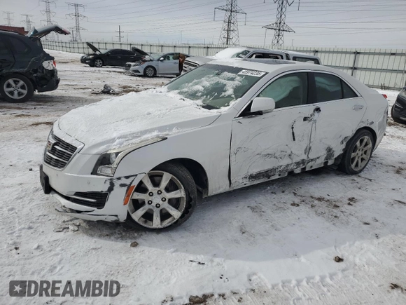 2016 Cadillac ATS Luxury Collection AWD z VIN 1G6AH5RXXG0114143, wystawiony jako Copart lot #45974235 z przebiegiem 73 145 mil mil oraz Szkoda całkowita • Salvage title. Historia ofert i sprzedaży dostępna na DreamBid. Obrazek 1.