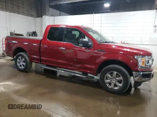 2018 Ford F-150 XL with VIN 1FTEX1EB5JKG11021, listed as a Copart auction lot 56279835 with 72,232 mi miles and Salvage title. Bid and sale history available at DreamBid. Image 4.