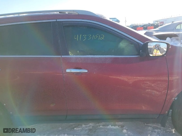 2015 Nissan Rogue SV with VIN 5N1AT2MV9FC809030, listed as a IAAI auction lot 41331092 with 144113 miles. Bid and sale history available at carsss.com. Image 14.