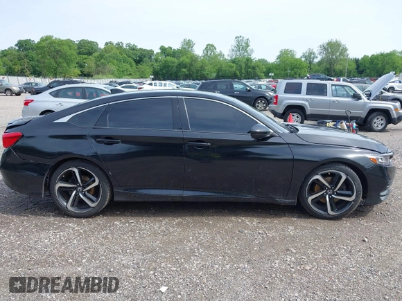 2020 Honda Accord Sport z VIN 1HGCV2F31LA001878, wystawiony jako IAAI lot #42274736 z przebiegiem Nie podano mil oraz . Historia ofert i sprzedaży dostępna na DreamBid. Obrazek 10.