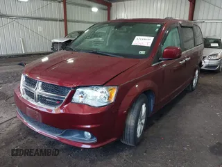 2018 Dodge Grand Caravan SXT with VIN 2C4RDGCG4JR297603, listed as a IAAI auction lot 42144645 with 114,098 mi miles and . Bid and sale history available at DreamBid. Image 17.