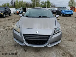 2011 Honda CR-Z EX with VIN JHMZF1D6XBS015329, listed as a Copart auction lot 52505465 with 138,871 mi miles and Salvage Title. Bid and sale history available at carsss.com. Image 5.
