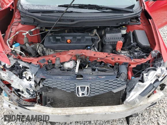 2012 Honda Civic Cpe EX-L with VIN 2HGFG3B10CH520861, listed as a Copart auction lot 45097175 with 129,672 mi miles and Salvage Title. Bid and sale history available at carsss.com. Image 11.
