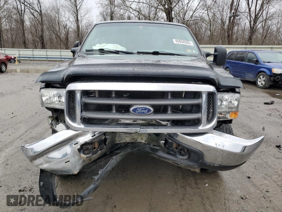 2004 Ford F-250 XL with VIN 1FTNW21P64EA89240, listed as a Copart auction lot 46856505 with 223,525 mi miles and Salvage title. Bid and sale history available at DreamBid. Image 5.
