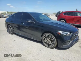 2024 Mercedes-Benz C 300 with VIN W1KAF4GB7RR174552, listed as a Copart auction lot 51789965 with 20,332 mi miles and Clean Title. Bid and sale history available at carsss.com. Image 4.