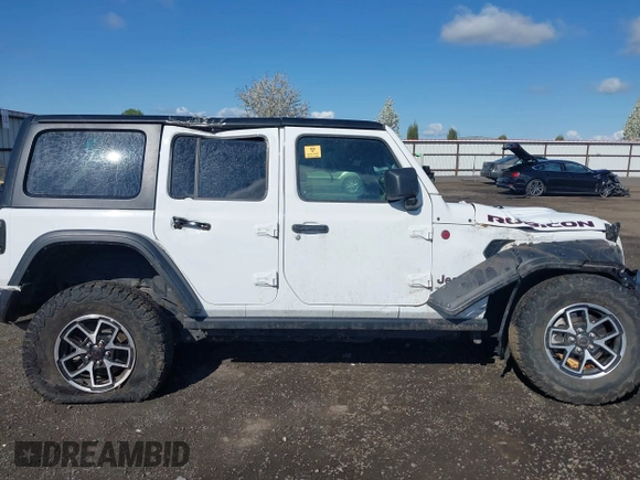 2024 Jeep Wrangler Rubicon with VIN 1C4PJXFG9RW307699, listed as a IAAI auction lot 42047562 with Not Provided miles. Bid and sale history available at carsss.com. Image 13.