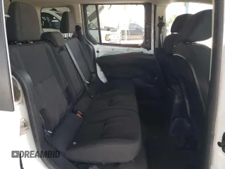 2015 Ford Transit Connect XLT with VIN NM0AE8F77F1201242, listed as a Copart auction lot 60141455 with Not provided miles and Salvage title. Bid and sale history available at DreamBid. Image 11.