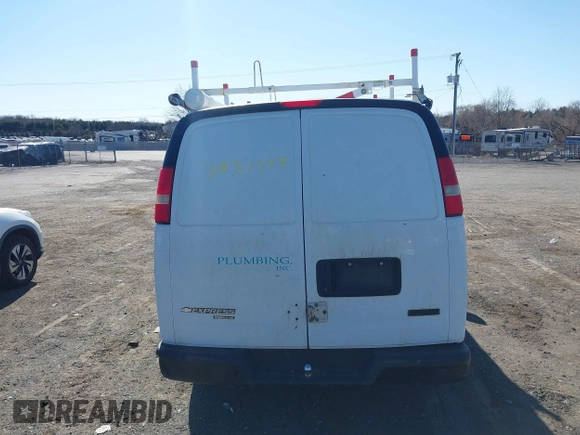 2012 Chevrolet Express Cargo with VIN 1GCWGFBA4C1201669, listed as a IAAI auction lot 41831558 with 267,255 mi miles and . Bid and sale history available at DreamBid. Image 16.