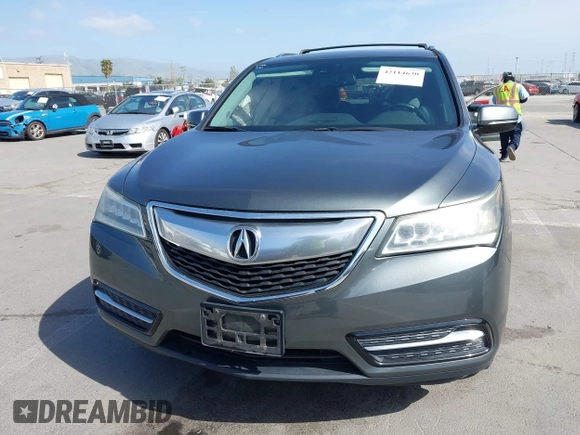 2014 Acura MDX Tech Pkg with VIN 5FRYD3H47EB002867, listed as a IAAI auction lot 42114630 with 162,182 mi miles. Bid and sale history available at carsss.com. Image 12.