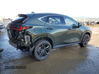 2025 Lexus NX with VIN JTJHKCFZ1S2054089, listed as a Copart auction lot 48817795 with 8,857 mi miles and Salvage Title. Bid and sale history available at carsss.com. Image 3.