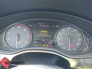 2015 Audi S6 Prestige with VIN WAUF2AFC6FN005448, listed as a IAAI auction lot 41705259 with 34,479 mi miles. Bid and sale history available at carsss.com. Image 7.