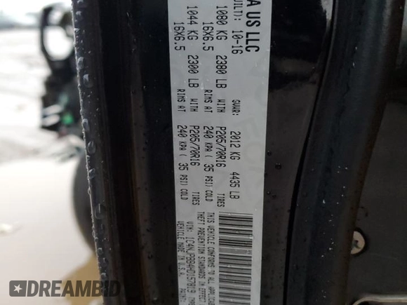 2017 Jeep Patriot Sport with VIN 1C4NJPBB4HD157819, listed as a Copart auction lot 46979105 with 100,581 mi miles and Salvage Title. Bid and sale history available at DreamBid. Image 12.