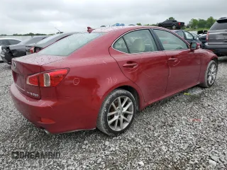 2012 Lexus IS 250 with VIN JTHCF5C20C5053860, listed as a Copart auction lot 58081105 with 114,564 mi miles and Salvage title. Bid and sale history available at DreamBid. Image 3.