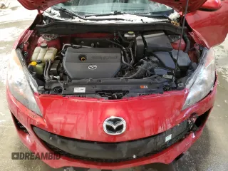 2013 Mazda 3 GX with VIN JM1BL1KF5D1758830, listed as a Copart auction lot 81239764 with 169,212 mi miles and Salvage Title. Bid and sale history available at carsss.com. Image 11.