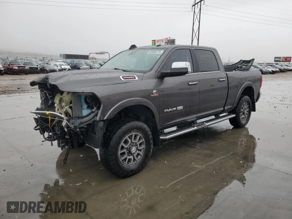 2022 Ram 2500 Longhorn z VIN 3C6UR5GL5NG242264, wystawiony jako Copart lot #82698174 z przebiegiem 42 661 mil mil oraz Szkoda całkowita • Salvage title. Historia ofert i sprzedaży dostępna na DreamBid. Obrazek 1.