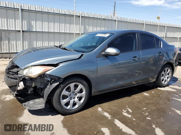 2012 Mazda 3 i Sport with VIN JM1BL1UF0C1533078, listed as a Copart auction lot 52734095 with 88,218 mi miles and Salvage Title. Bid and sale history available at DreamBid. Image 1.
