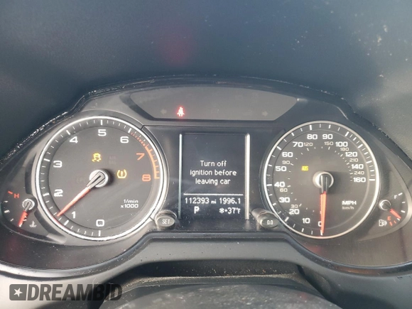 2017 Audi Q5 Premium with VIN WA1C2AFP7HA055465, listed as a Copart auction lot 48350655 with 112,393 mi miles and Salvage Title. Bid and sale history available at carsss.com. Image 9.