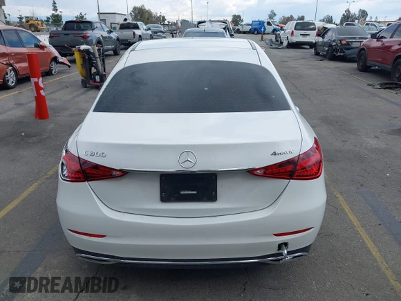 2023 Mercedes-Benz C 300 with VIN W1KAF4HB9PR084072, listed as a IAAI auction lot 41754044 with 27,496 mi miles and . Bid and sale history available at DreamBid. Image 16.