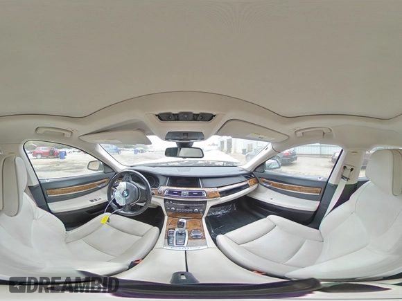 2015 BMW 7 Series 740Li with VIN WBAYE4C55FD947438, listed as a Copart auction lot 78046534 with Not Provided miles and Salvage Title. Bid and sale history available at DreamBid. Image 14.