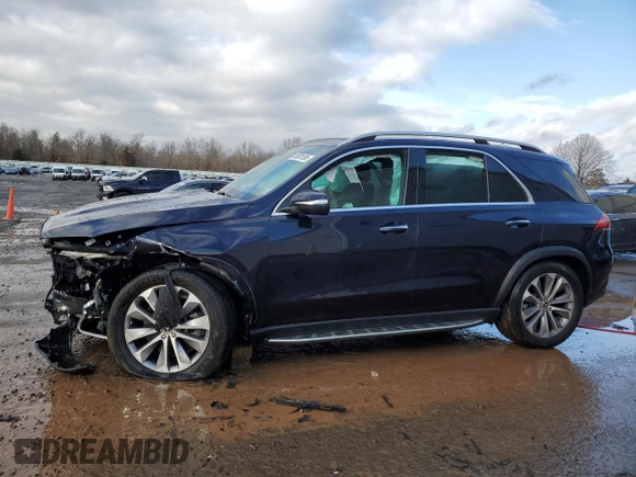 2022 Mercedes-Benz GLE 450 с VIN 4JGFB5KB7NA583387, выставлен на аукционе Copart как лот 45001595 с пробегом Не указан миль и Списание • Salvage title. История ставок и продаж доступна на DreamBid. Изображение 1.