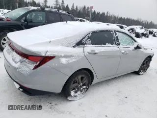 2023 Hyundai Elantra SEL with VIN KMHLM4AG0PU624285, listed as a Copart auction lot 84621304 with 38,113 mi miles and Salvage Title. Bid and sale history available at DreamBid. Image 3.