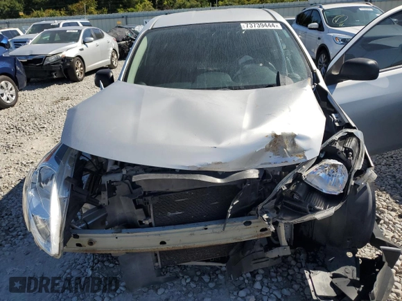 2015 Nissan Versa S Plus with VIN 3N1CN7AP8FL841128, listed as a Copart auction lot 73739444 with Not Provided miles and Salvage Title. Bid and sale history available at carsss.com. Image 12.