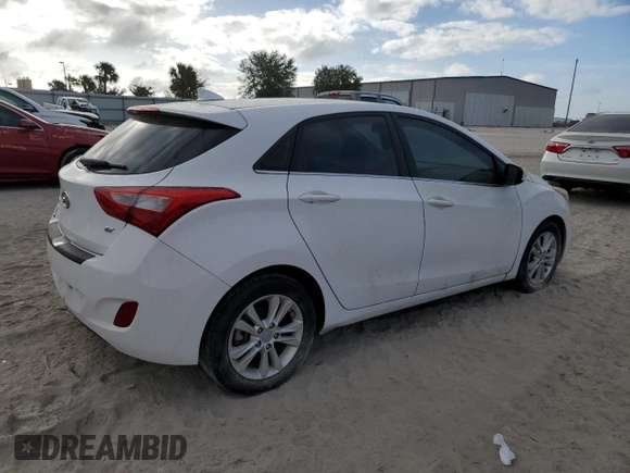 2013 Hyundai Elantra GT with VIN KMHD35LE5DU125664, listed as a Copart auction lot 76659154 with 0 mi miles and Non Repairable. Bid and sale history available at carsss.com. Image 3.