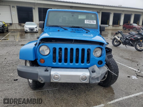 2012 Jeep Wrangler Arctic z VIN 1C4AJWBG3CL148046, wystawiony jako Copart lot #54186285 z przebiegiem 156 639 mil mil oraz Szkoda całkowita • Salvage title. Historia ofert i sprzedaży dostępna na DreamBid. Obrazek 5.