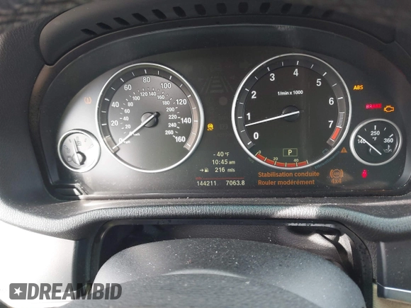 2011 BMW X3 35i with VIN 5UXWX7C50BL731484, listed as a IAAI auction lot 41711403 with 144,211 mi miles and . Bid and sale history available at DreamBid. Image 7.
